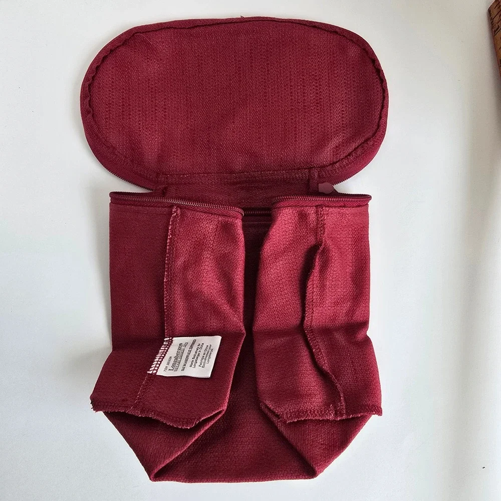 NEW Longaberger Small BOARDWALK Basket ZIPPER LINER PAPRIKA